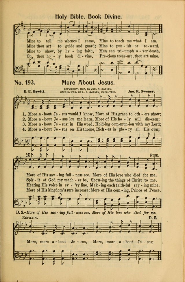 Service Songs for Young People