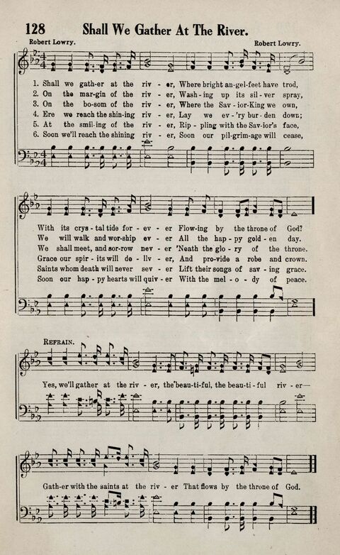 Sweeter Than All Songs: containing many new songs, a number of the popular songs of to-day, with many familiar hymns; for all occasions of Christian work and worship  page 115