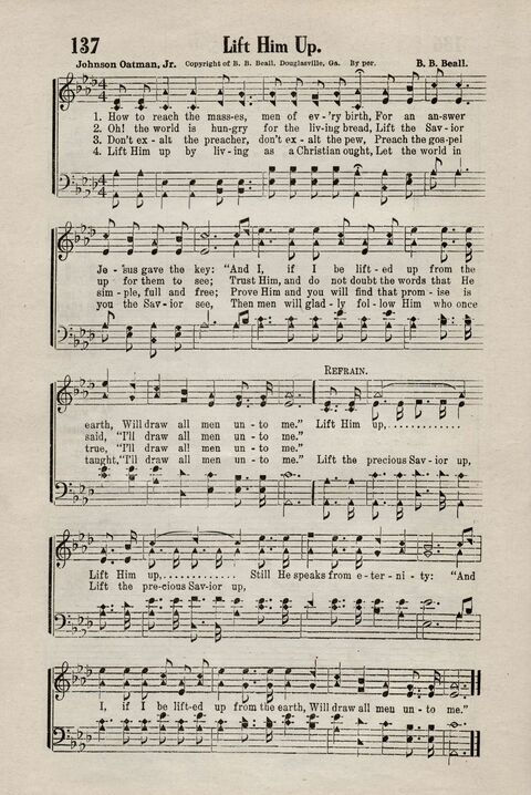 Sweeter Than All Songs: containing many new songs, a number of the popular songs of to-day, with many familiar hymns; for all occasions of Christian work and worship  page 124