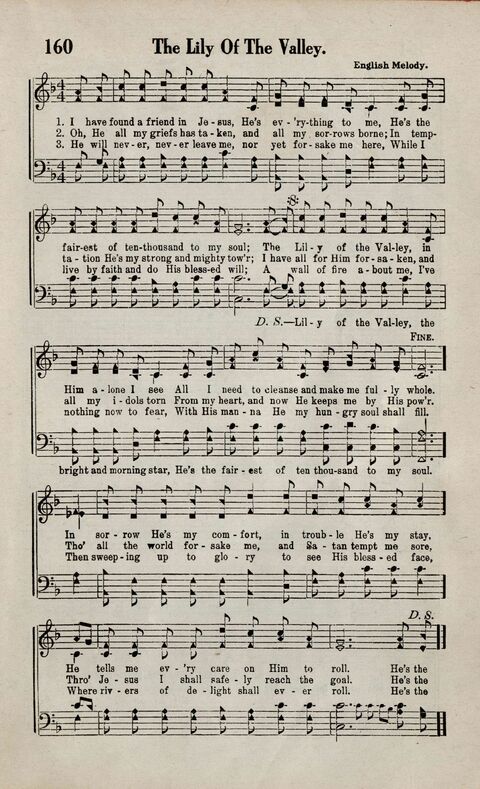 Sweeter Than All Songs: containing many new songs, a number of the popular songs of to-day, with many familiar hymns; for all occasions of Christian work and worship  page 147