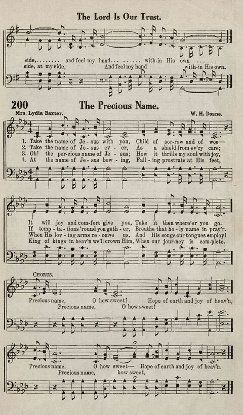 Sweeter Than All Songs: containing many new songs, a number of the popular songs of to-day, with many familiar hymns; for all occasions of Christian work and worship  page 185