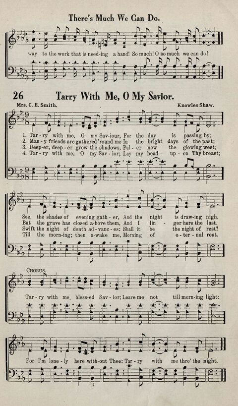 Sweeter Than All Songs: containing many new songs, a number of the popular songs of to-day, with many familiar hymns; for all occasions of Christian work and worship  page 23