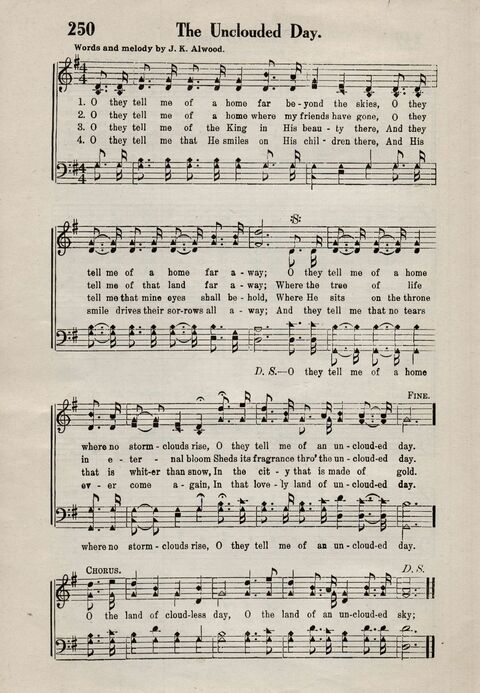 Sweeter Than All Songs: containing many new songs, a number of the popular songs of to-day, with many familiar hymns; for all occasions of Christian work and worship  page 230