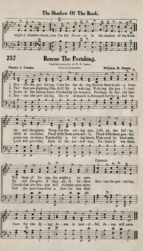 Sweeter Than All Songs: containing many new songs, a number of the popular songs of to-day, with many familiar hymns; for all occasions of Christian work and worship  page 237