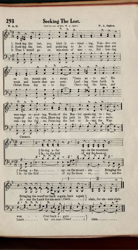 Sweeter Than All Songs: containing many new songs, a number of the popular songs of to-day, with many familiar hymns; for all occasions of Christian work and worship  page 271
