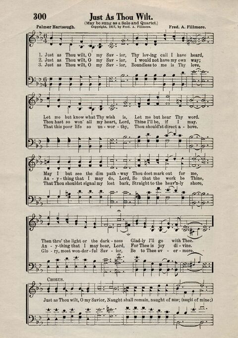 Sweeter Than All Songs: containing many new songs, a number of the popular songs of to-day, with many familiar hymns; for all occasions of Christian work and worship  page 278