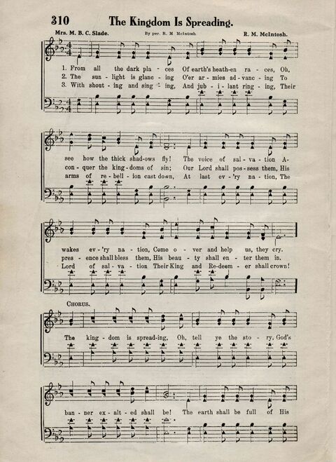Sweeter Than All Songs: containing many new songs, a number of the popular songs of to-day, with many familiar hymns; for all occasions of Christian work and worship  page 288