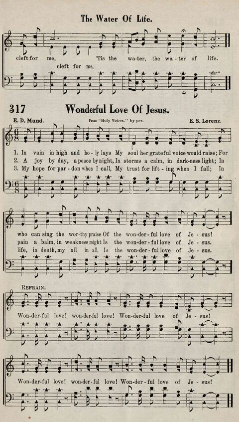 Sweeter Than All Songs: containing many new songs, a number of the popular songs of to-day, with many familiar hymns; for all occasions of Christian work and worship  page 295