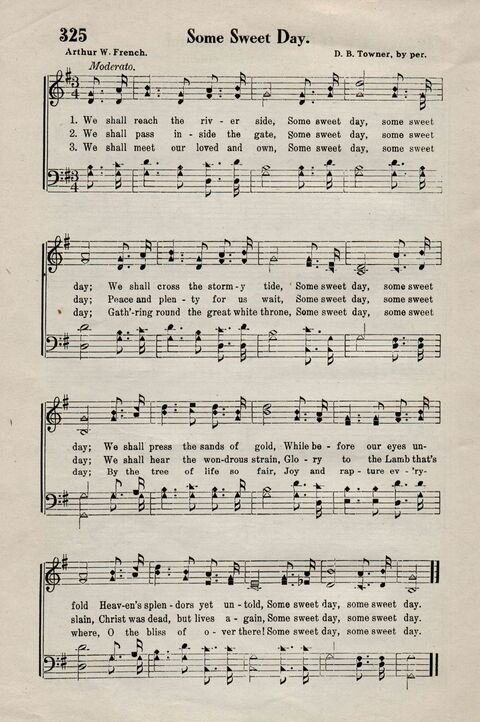 Sweeter Than All Songs: containing many new songs, a number of the popular songs of to-day, with many familiar hymns; for all occasions of Christian work and worship  page 304