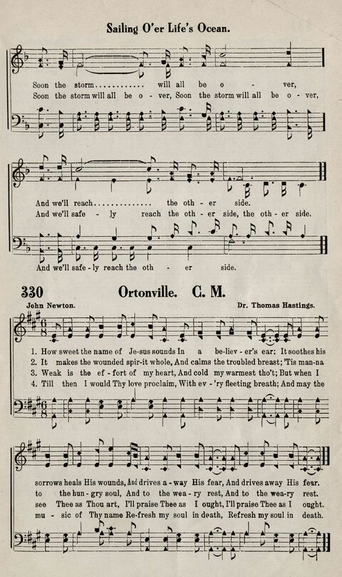 Sweeter Than All Songs: containing many new songs, a number of the popular songs of to-day, with many familiar hymns; for all occasions of Christian work and worship  page 309