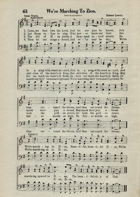 Sweeter Than All Songs: containing many new songs, a number of the popular songs of to-day, with many familiar hymns; for all occasions of Christian work and worship  page 38