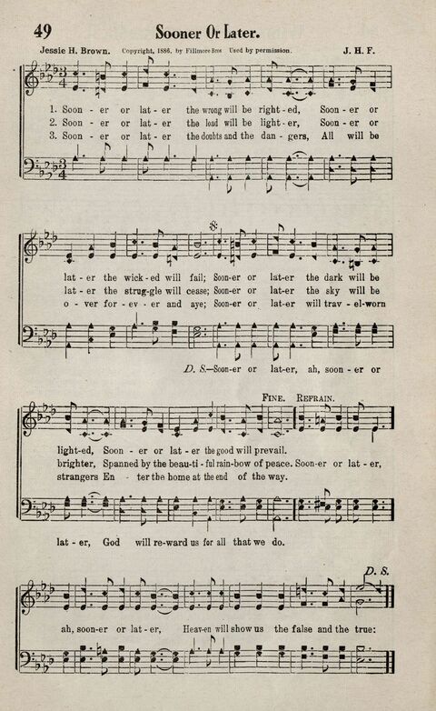 Sweeter Than All Songs: containing many new songs, a number of the popular songs of to-day, with many familiar hymns; for all occasions of Christian work and worship  page 43