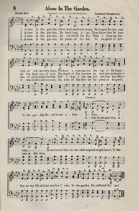Sweeter Than All Songs: containing many new songs, a number of the popular songs of to-day, with many familiar hymns; for all occasions of Christian work and worship  page 7