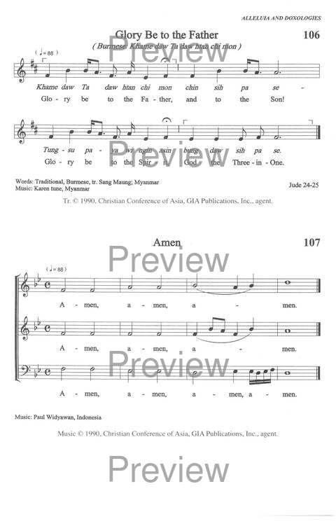 Sound the Bamboo: CCA Hymnal 2000 page 143