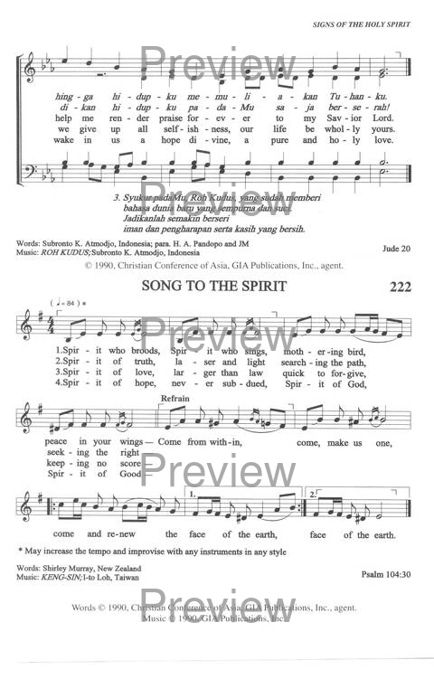 Sound the Bamboo: CCA Hymnal 2000 page 288