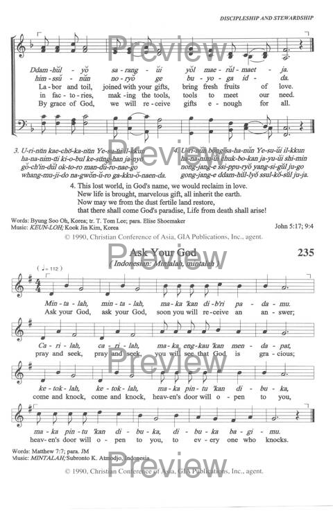 Sound the Bamboo: CCA Hymnal 2000 page 302