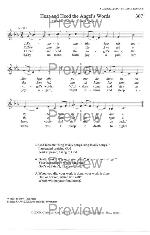 Sound the Bamboo: CCA Hymnal 2000 page 406