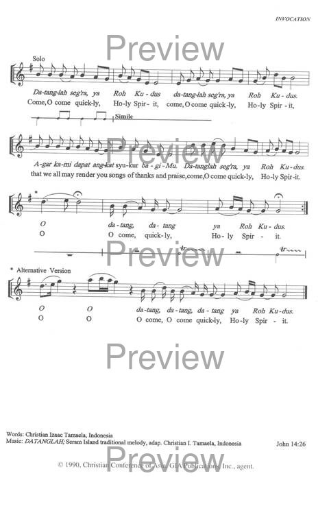 Sound the Bamboo: CCA Hymnal 2000 page 7