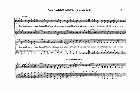 Sacred Tunes and Hymns: Containing a Special Collection of a Very High Order of Standard Sacred Tunes and Hymns Novel and Newly Arranged page 13