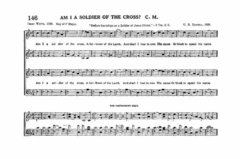 Sacred Tunes and Hymns: Containing a Special Collection of a Very High Order of Standard Sacred Tunes and Hymns Novel and Newly Arranged page 146
