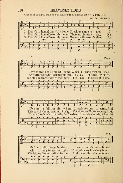 Songs Tried and Proved: for the user of prayer meetings, Sunday schools, general evangelistic work, and the home circle page 166