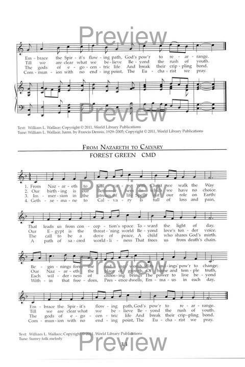 Singing the Sacred: psalms, hymns, and spiritual songs (Vol 1) page 33