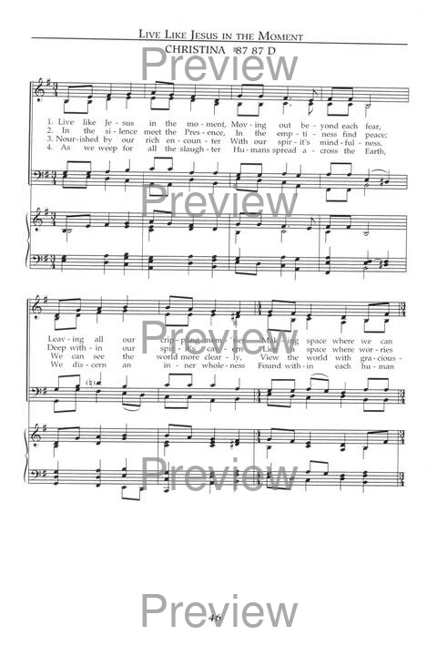 Singing the Sacred: psalms, hymns, and spiritual songs (Vol 1) page 46