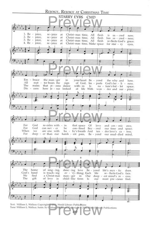 Singing the Sacred: psalms, hymns, and spiritual songs (Vol 1) page 60