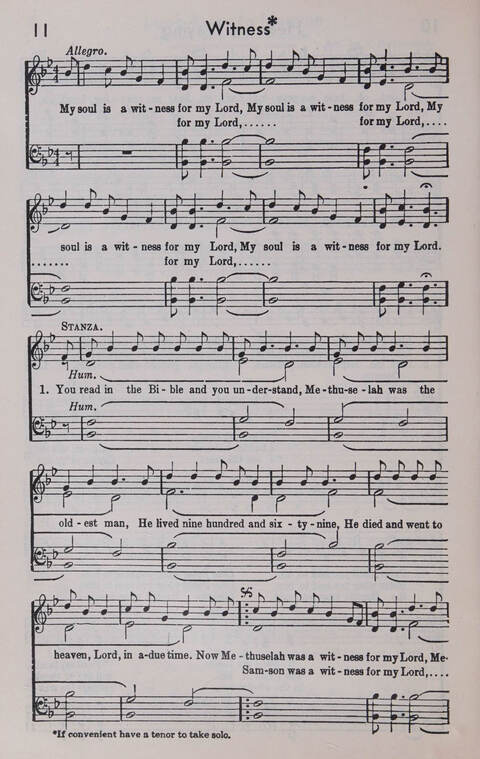 Sixty Two Southland Spirituals page 12