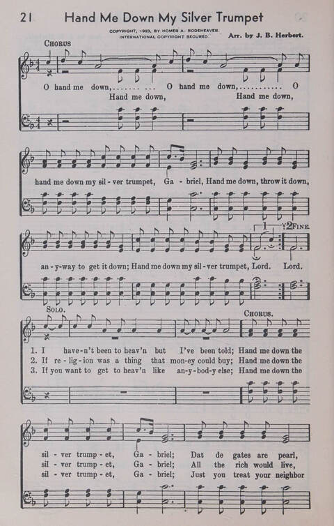 Sixty Two Southland Spirituals page 22