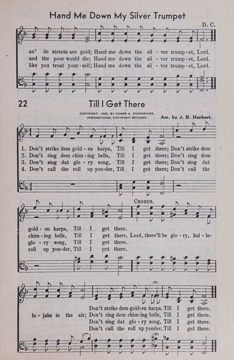 Sixty Two Southland Spirituals page 23