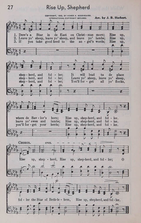 Sixty Two Southland Spirituals page 28