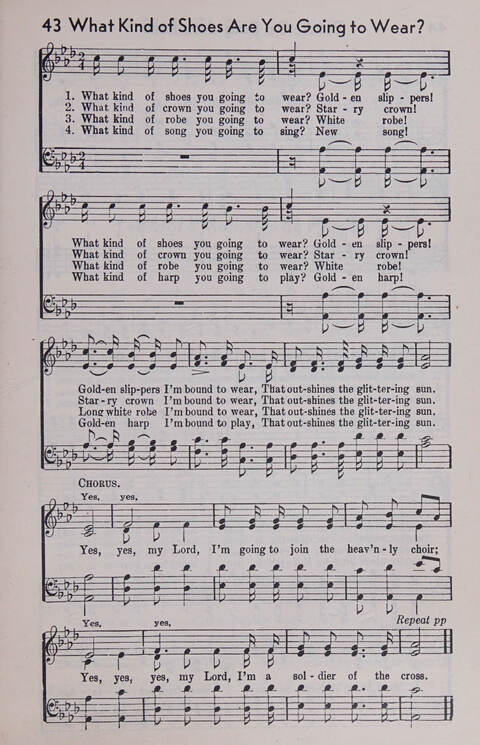 Sixty Two Southland Spirituals page 43
