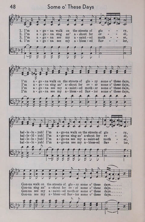 Sixty Two Southland Spirituals page 48