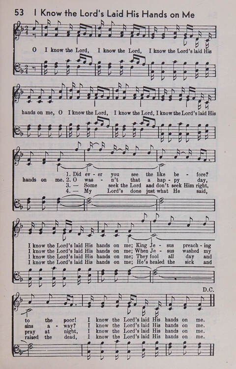 Sixty Two Southland Spirituals page 53