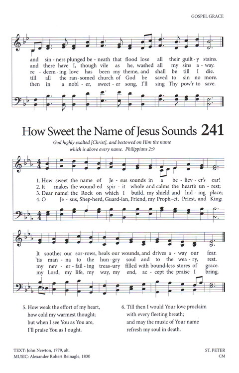 Sing the Wonder: hymns and psalms for the church (2nd ed.) page 284