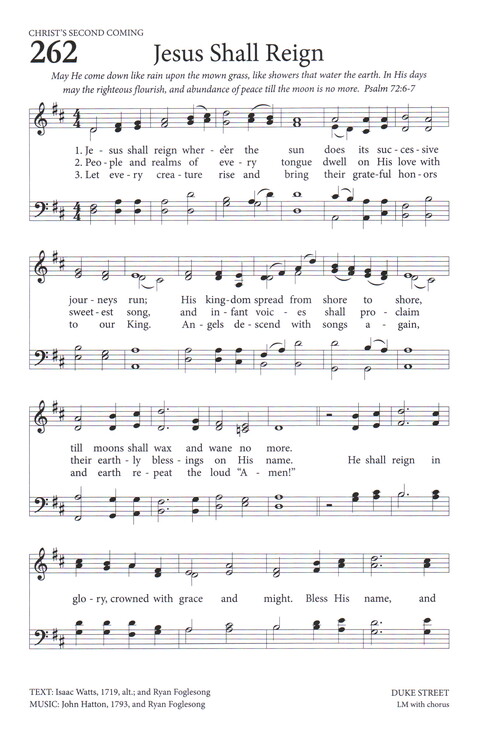 Sing the Wonder: hymns and psalms for the church (2nd ed.) page 311