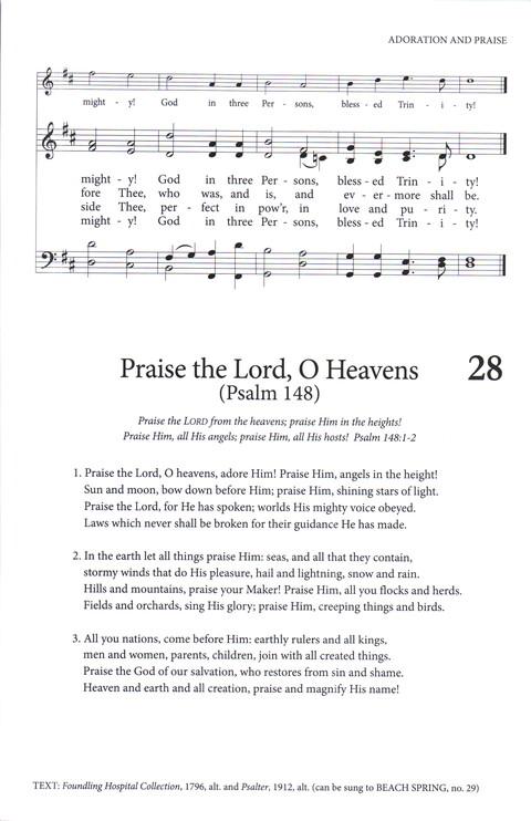 Sing the Wonder: hymns and psalms for the church (2nd ed.) page 33