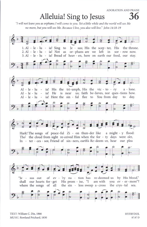 Sing the Wonder: hymns and psalms for the church (2nd ed.) page 41