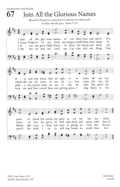 Sing the Wonder: hymns and psalms for the church (2nd ed.) page 76
