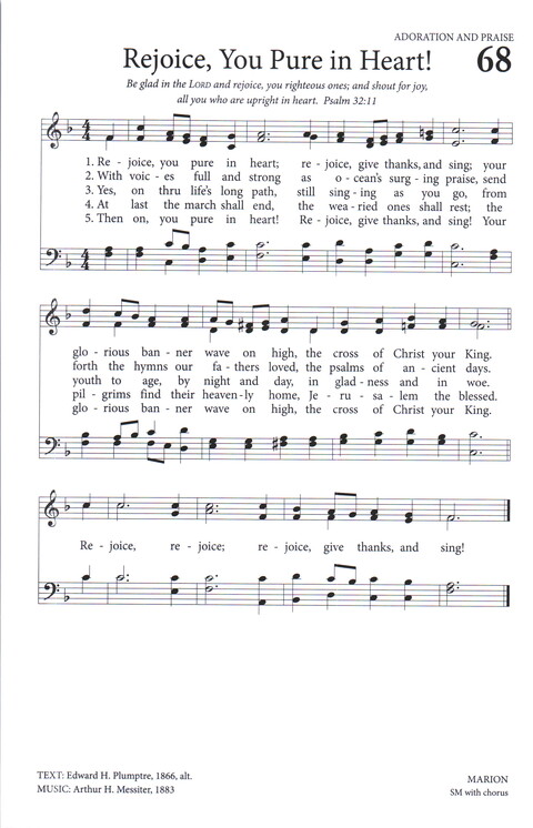 Sing the Wonder: hymns and psalms for the church (2nd ed.) page 77