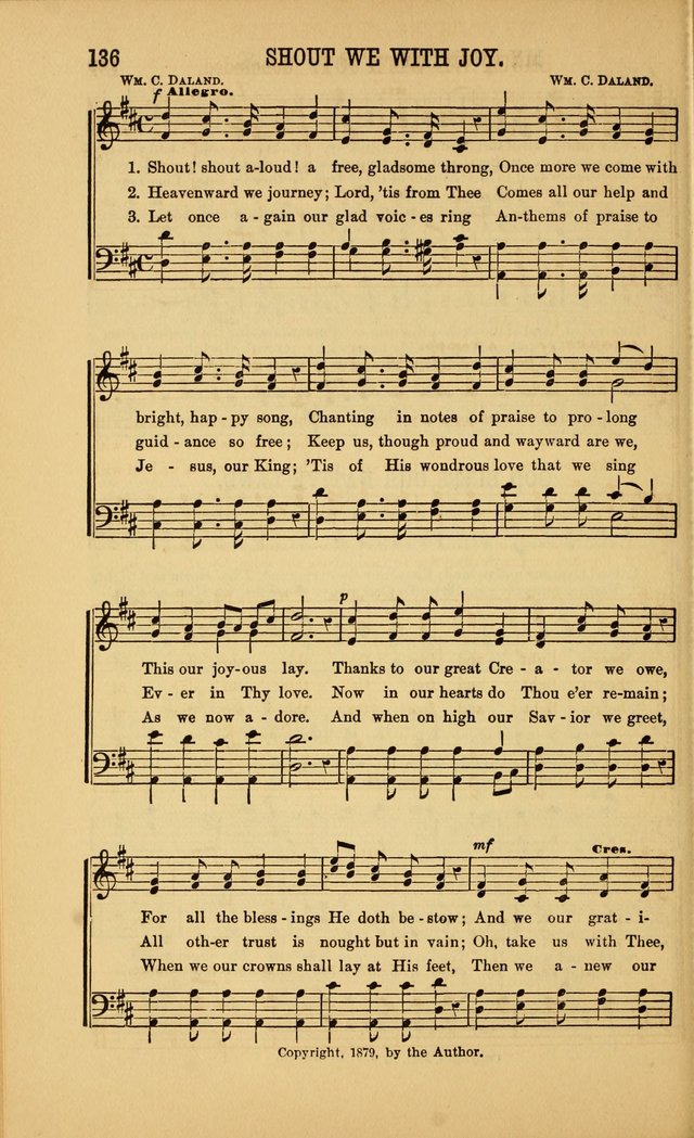Singing on the Way: a collection of hymns and tunes for Sunday schools, social worship and congregations page 136