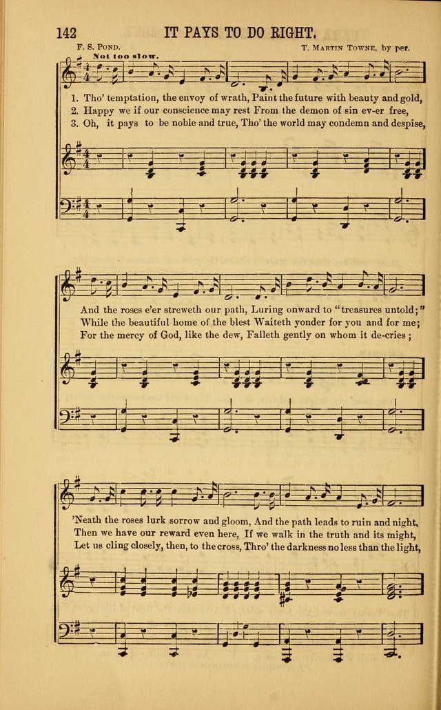 Singing on the Way: a collection of hymns and tunes for Sunday schools, social worship and congregations page 142