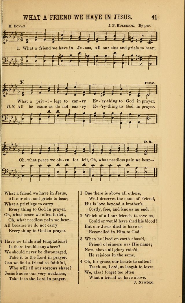 Singing on the Way: a collection of hymns and tunes for Sunday schools, social worship and congregations page 41