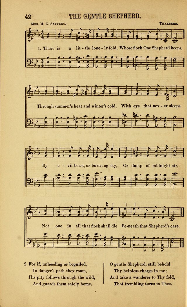 Singing on the Way: a collection of hymns and tunes for Sunday schools, social worship and congregations page 42