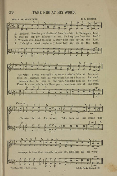 The Soul Winner: A Collection of Gospel Songs for Sunday Evening and Revival Services, Young People