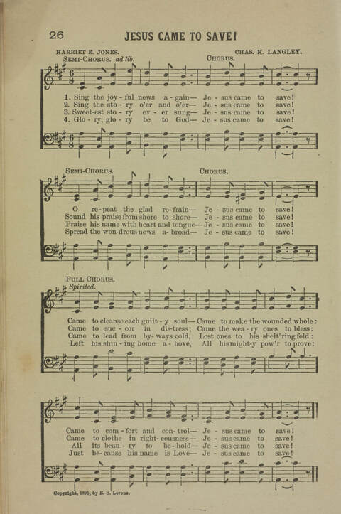 The Soul Winner: A Collection of Gospel Songs for Sunday Evening and Revival Services, Young People