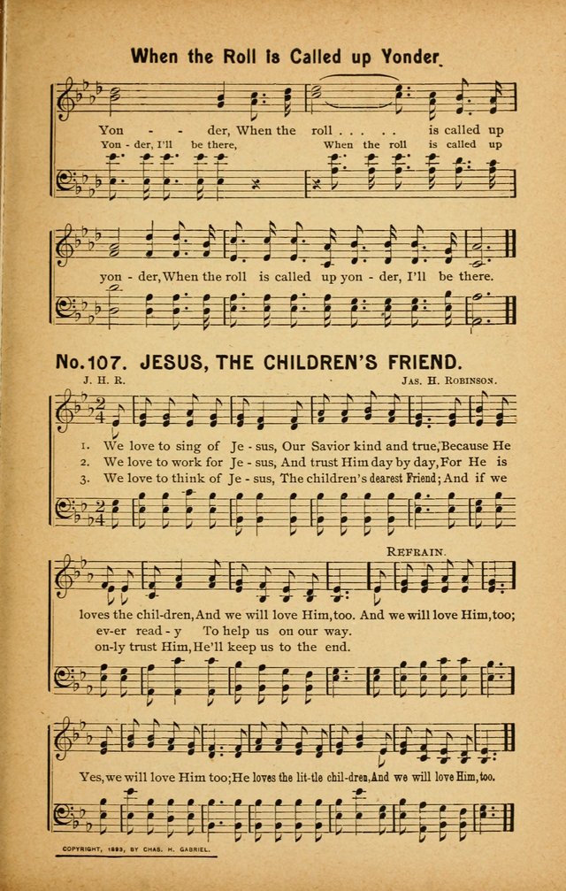 Sifted Wheat: a collection of songs for Sunday schools, young people