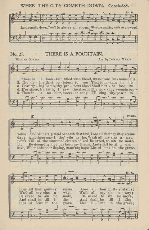 Soul-Winning Songs: for revivals, all soul winning work and general church use page 21