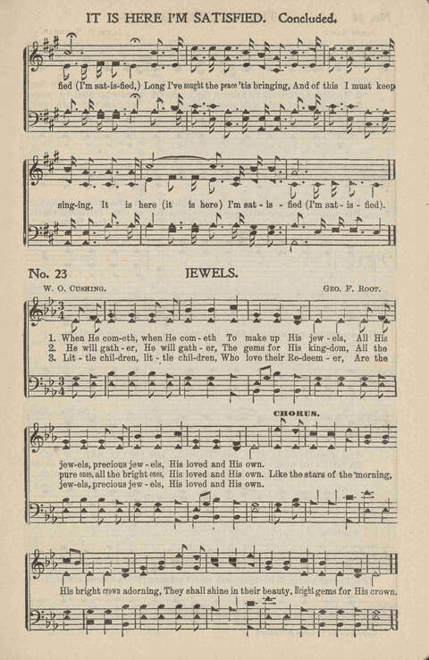 Soul-Winning Songs: for revivals, all soul winning work and general church use page 23